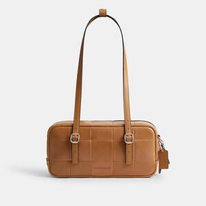 Coachtopia Alter/Ego Satchel Bag In Checkerboard Upcrafted Leather